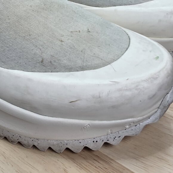 Womens 7.5 - Converse Quilted Run Star Hike Platform Sneaker Khaki WhiteA03959C - Picture 9 of 11